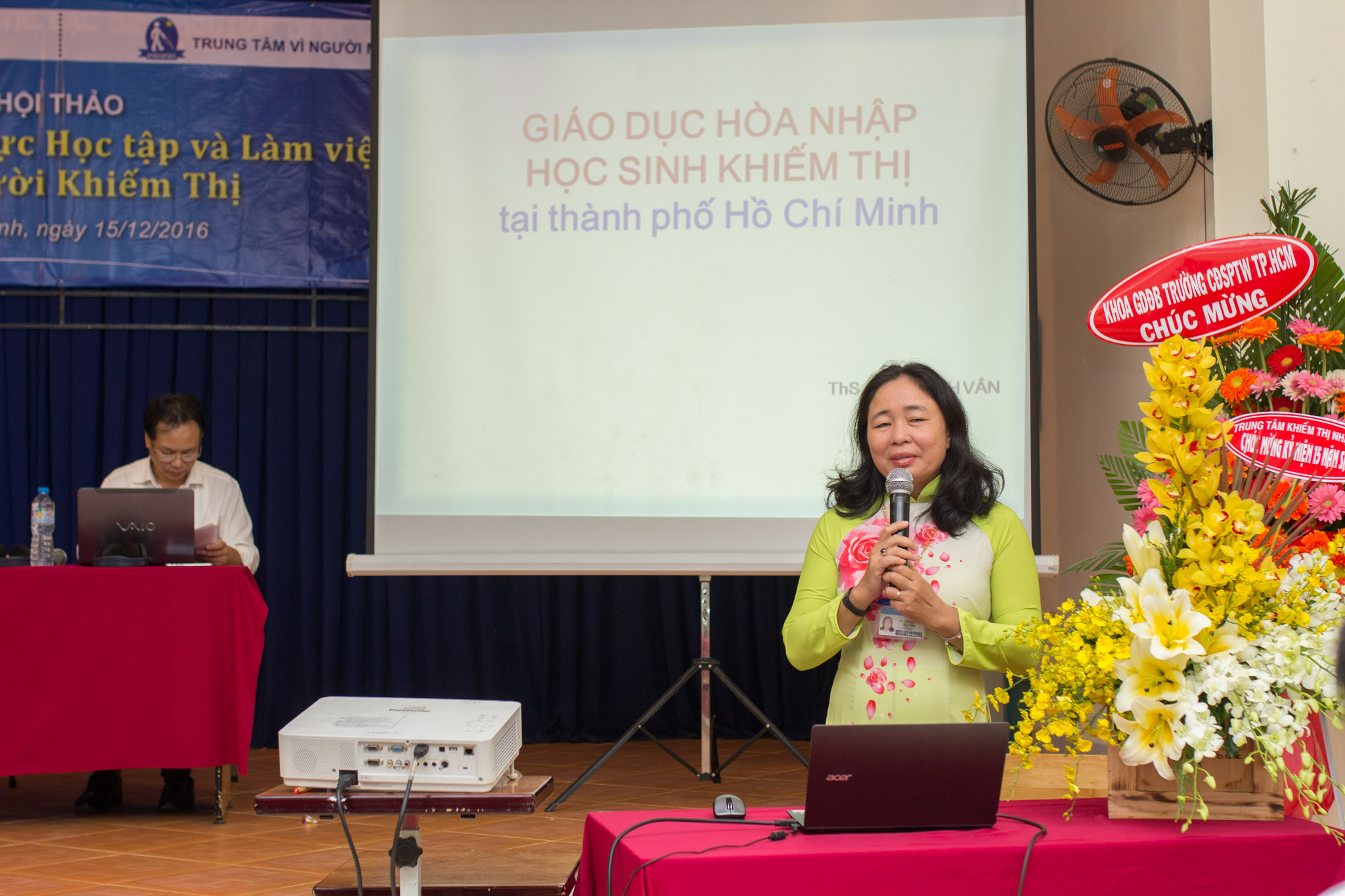 Cô Hà Thanh Vân: Hiện trạng/Thách thức trong giáo dục hòa nhập cho trẻ khiếm thị và giải pháp đề xuất