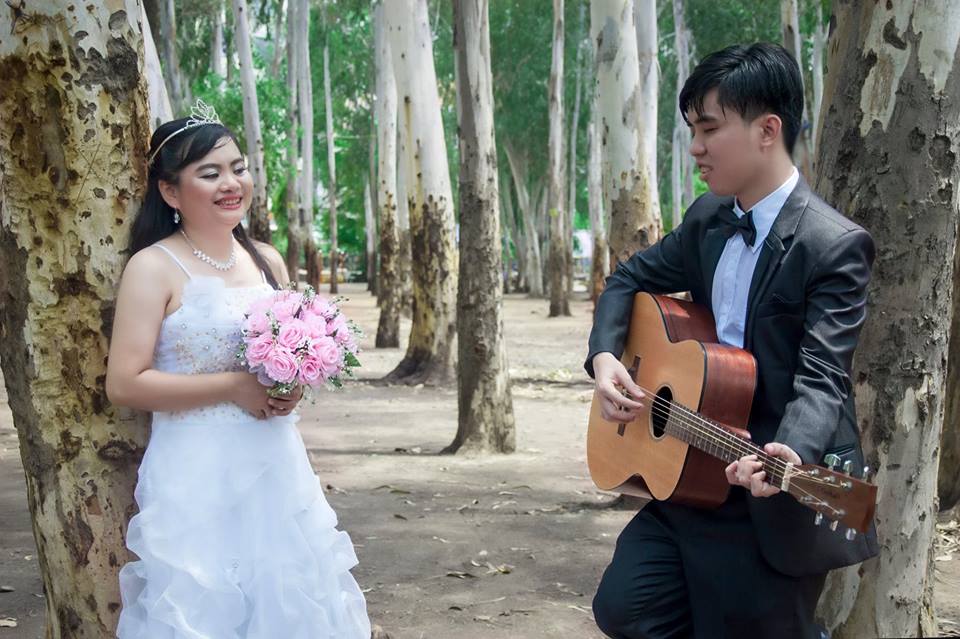Cuong got married in 2016