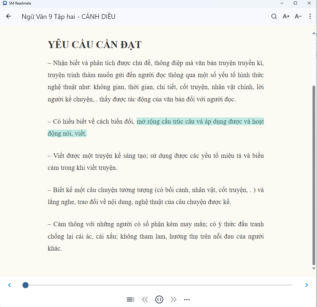 Màn hình đọc sách