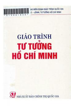 GIÁO TRÌNH TƯ TƯỞNG HỒ CHÍ MINH