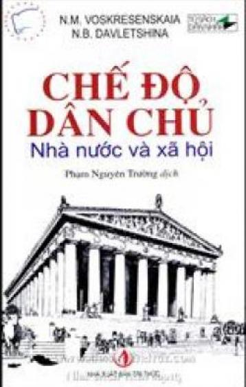 Ảnh bìa: Chế Độ Dân Chủ - Nhà Nước Và Xã Hội