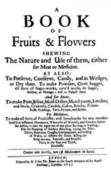 A Book of Fruits and Flowers