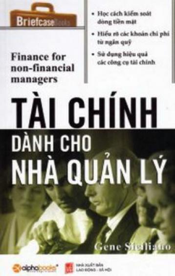 Ảnh bìa: Tài Chính Dành Cho Nhà Quản Lý