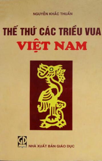 Ảnh bìa: Thế Thứ Các Triều Vua Việt Nam