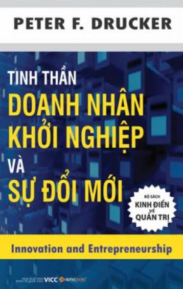 Ảnh bìa: Tinh Thần Doanh Nhân Khởi Nghiệp Và Sự Đổi Mới