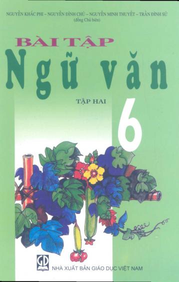 BÀI TẬP NGỮ VĂN 6 - TẬP HAI