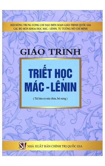 GIÁO TRÌNH TRIẾT HỌC MÁC-LÊNIN