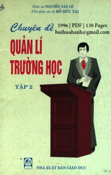 Chuyên Đề Quản Lý Trường Học Tập 2