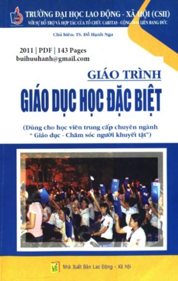 Giáo Trình Giáo Dục Học Đặc Biệt