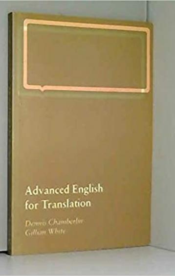 Advanced English For Translation