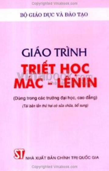 Giáo Trình Triết Học Mác - Lênin