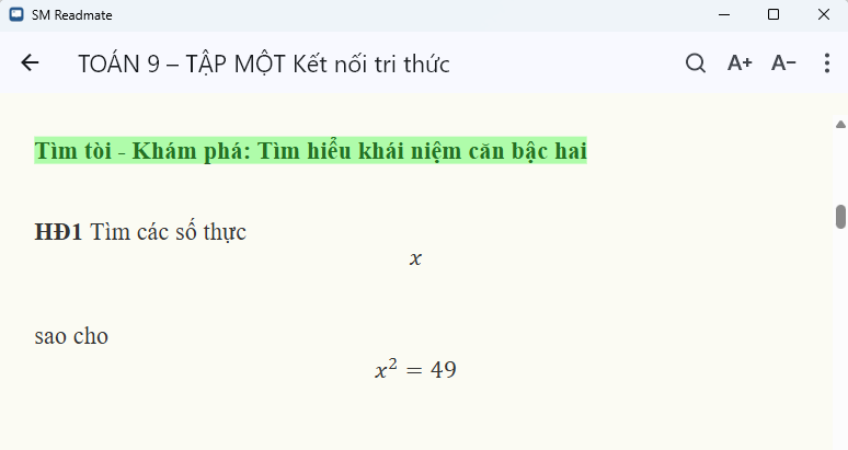 the screen navigates to the selected notes